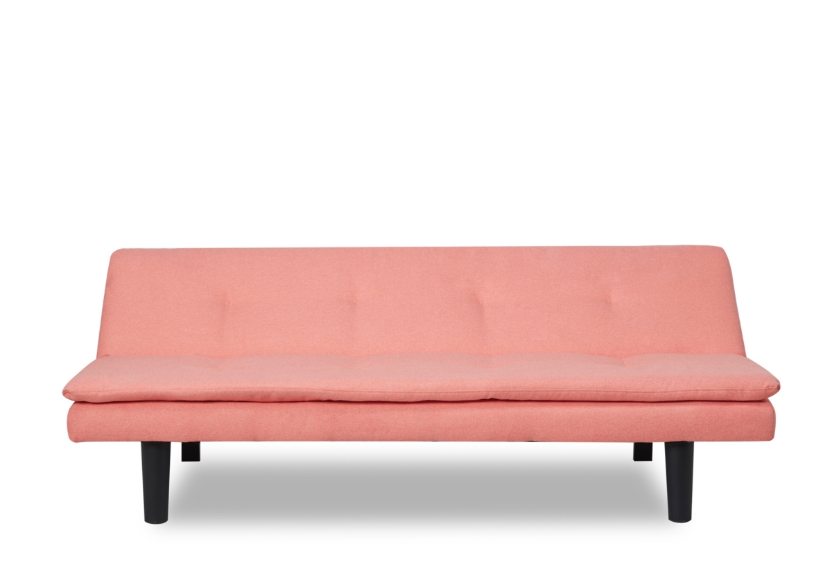 Gold Sparrow Arcadia Convertible Sofa Bed In Coral