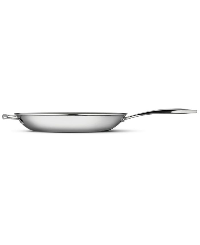Tri-Ply Stainless Cookware 12 Nonstick Frying Pan with Helper Handle 