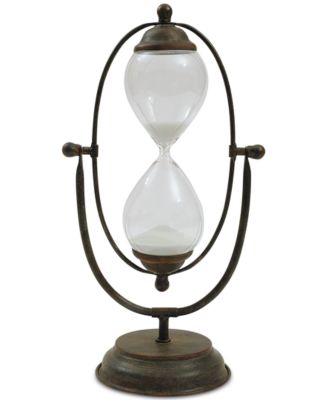 hourglass decorative glass