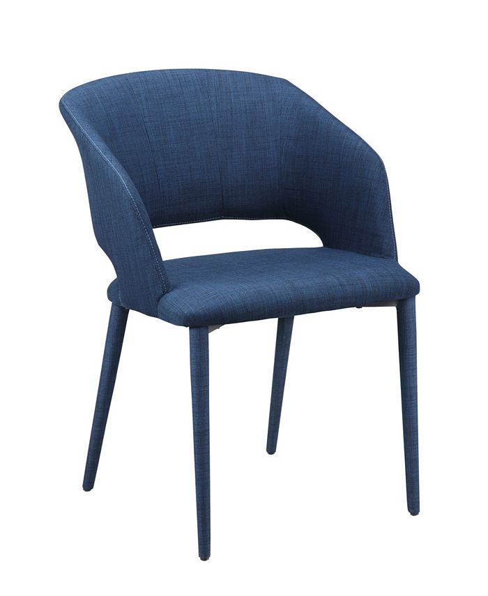Moe's Home Collection - WILLIAM DINING CHAIR NAVY BLUE