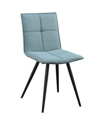 Moe's Home Collection - JOJO DINING CHAIR TIFFANY BLUE-SET OF TWO