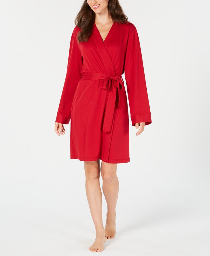Charter Club Lightweight Short Wrap Robe, Created for Macy's - Macy's
