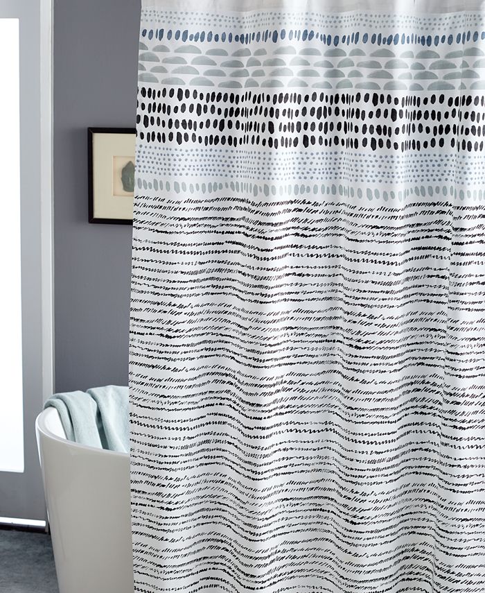 DKNY Vibe 72" x 72" Twill Shower Curtain Macy's
