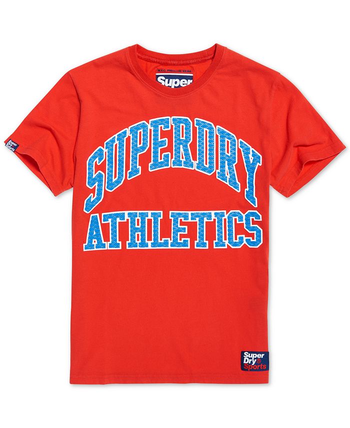 Superdry Men's Team Tigers Podium Logo Graphic T-Shirt - Macy's