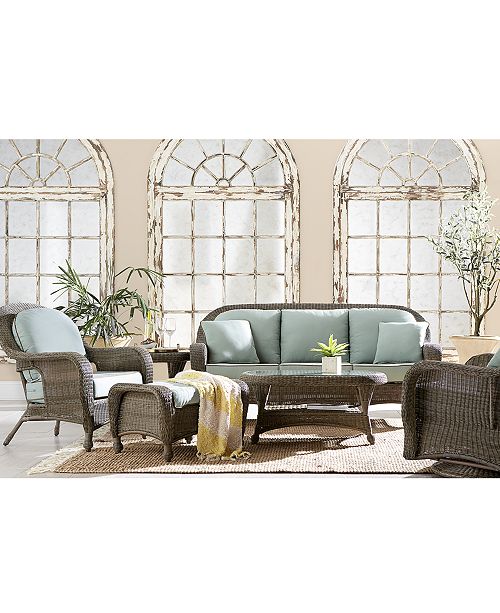 Furniture Sandy Cove Outdoor Seating Collection With Sunbrella