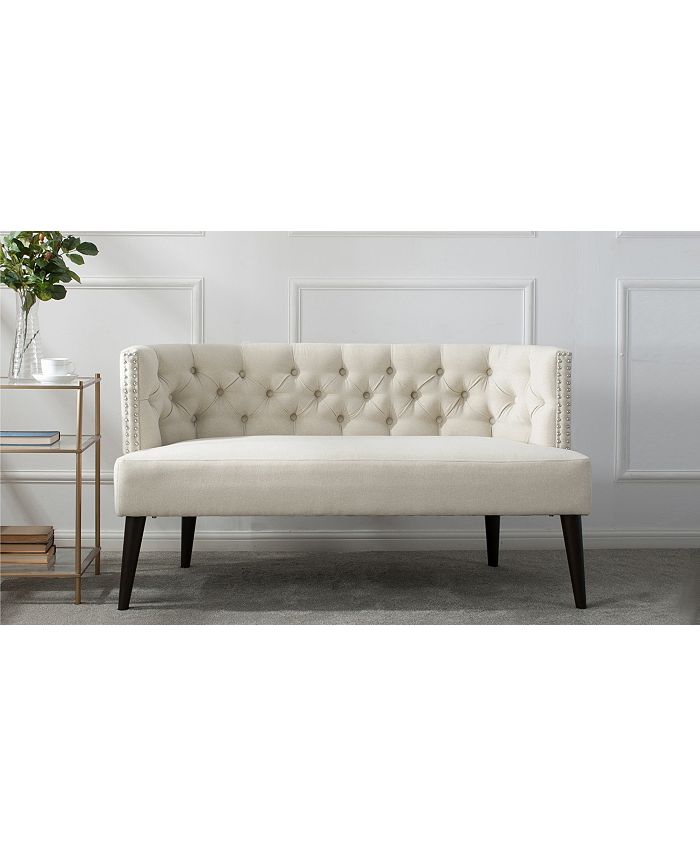 Jennifer Taylor Home Celine Tufted Settee Macy's