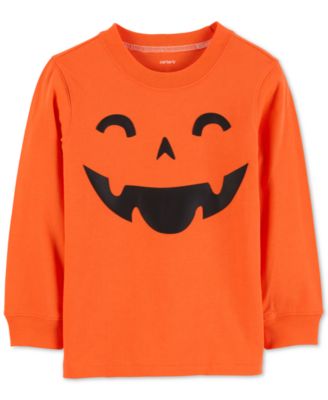 Carter's - Toddler Boys Pumpkin Cotton Shirt