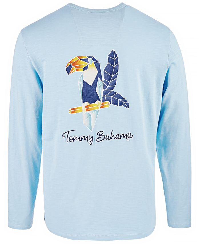 Tommy Bahama Men's Toucan Long-Sleeve Graphic T-Shirt - Macy's
