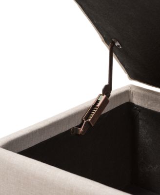 Michaela Storage Ottoman