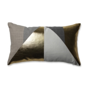 Pillow Perfect Avalon Gold Rectangular Throw Pillow
