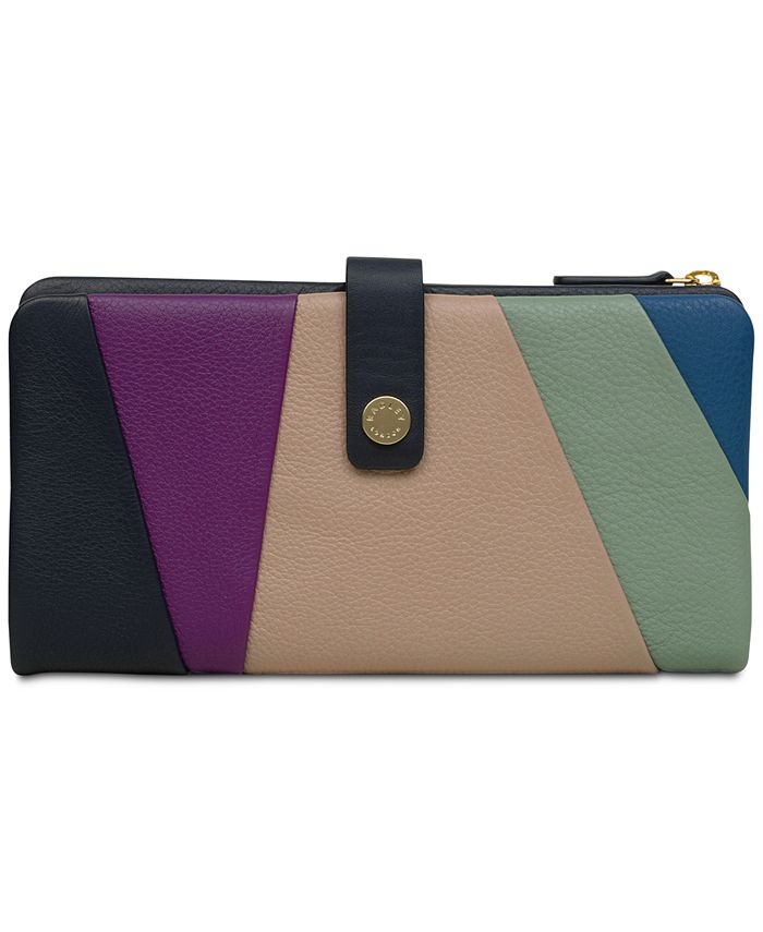 RADLEY Londra Portafoglio Grande Bifold Matinee In Pelle - Colore Rosa Argilla, 12 Scomparti, Tasche E Portamonete Con Cerniera, 19x10 Cm
