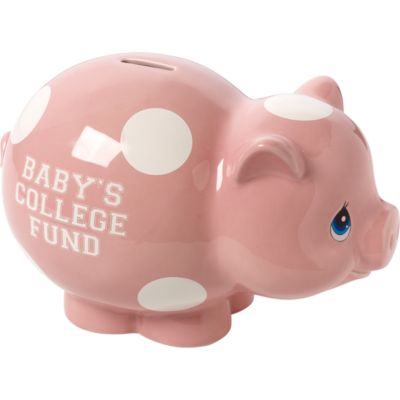 Precious Moments - ggy Bank Girl 164009