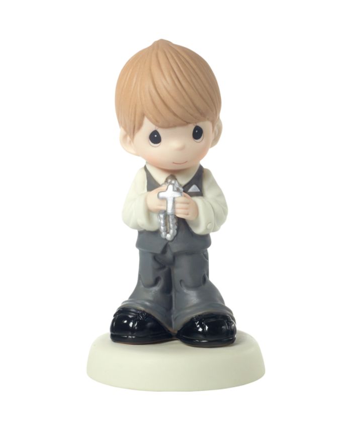 Precious Moments May His Light Shine In Your Heart Boy First Communion Figurine & Reviews - Macy's