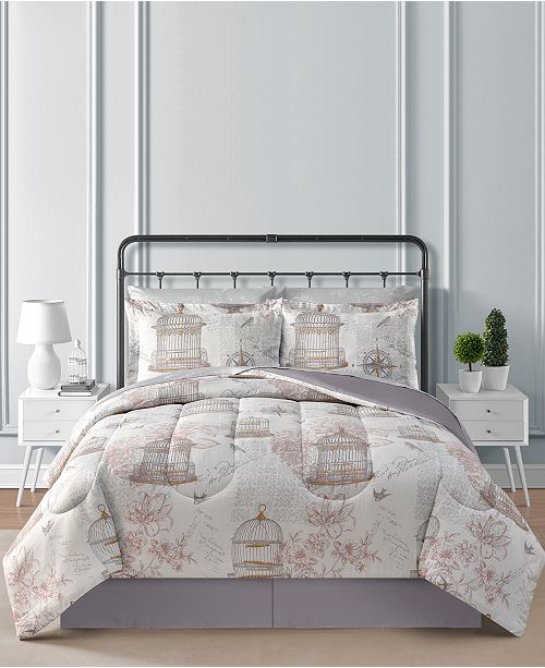 Fairfield Square Collection Birdcage 8 Pc Queen Comforter Set