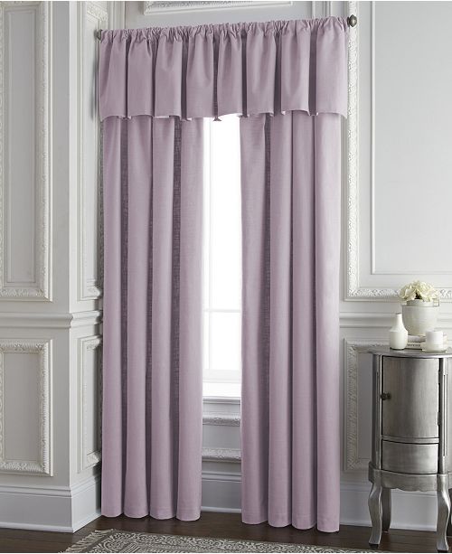 Colcha Linens Cambric Mauve Lined Drapery Panel 52 X84 Each