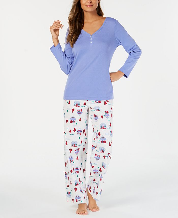 Charter Club Mix It Up Pajama Set, Created for Macy's & Reviews - Bras ...
