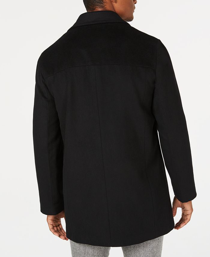Calvin Klein Men's Wool Cashmere Blend Overcoat Macy's