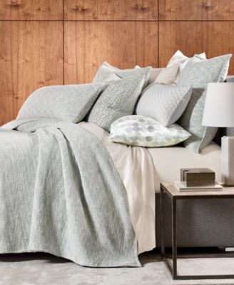 Hotel Collection - Seaglass Cotton King Coverlet