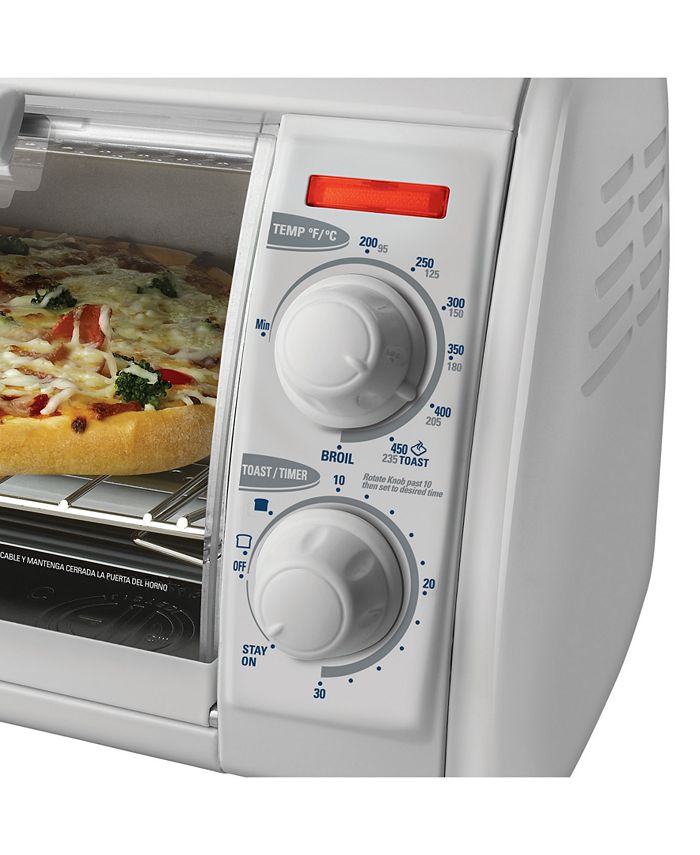 Black & Decker 4-Slice Toaster Oven - Macy's