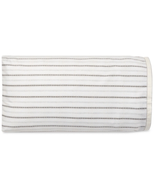 Lauren Ralph Lauren Taylor Cotton 200-thread Count Stripe Standard Pillowcases, Set Of 2 Bedding In Cream And Charcoal
