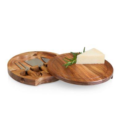 Toscana&reg; by Acacia Brie Cheese Cutting Board & Tools Set