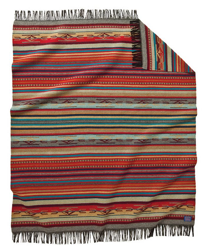 Pendleton Chimayo Fringed Jaquard Throw Macy's