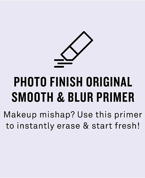 Smashbox Photo Finish Foundation Primer, 1 oz Makeup Beauty Macy's
