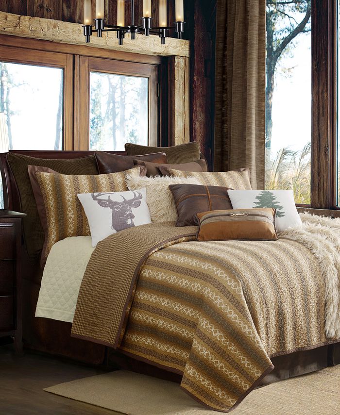 HiEnd Accents Hill Country 3 Pc King Quilt Set Macy's