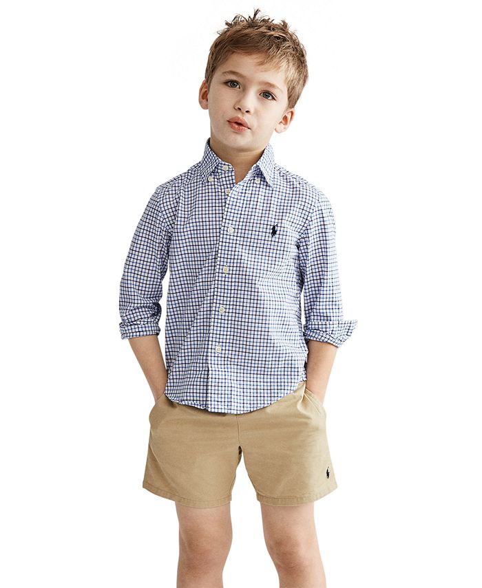 Polo Ralph Lauren Little Boy's Plaid Button-Down Shirt