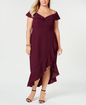 plus size frilly dresses