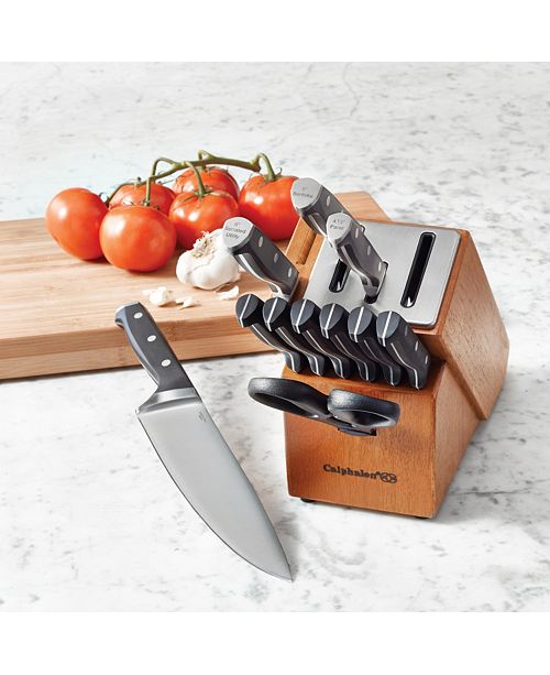 Calphalon SharpIN 12Pc. Classic SelfSharpening Cutlery Set & Reviews Home Macy's