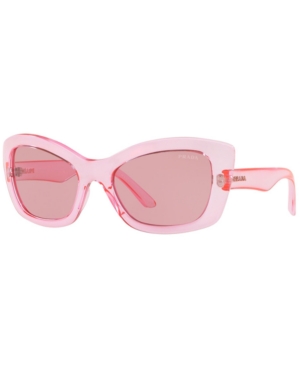prada cat eye sunglasses pink
