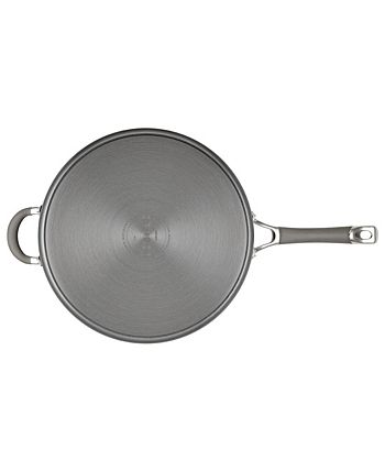 Circulon Elementum Hard-Anodized Nonstick Frying Pan with Helper