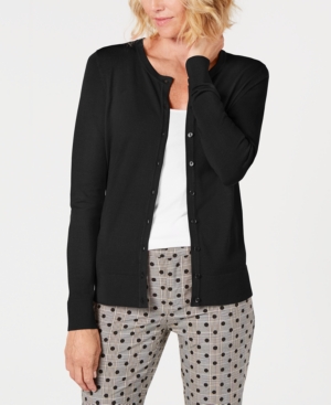 Charter Club Long-Sleeve Button-Front Cardigan Created for Macy's