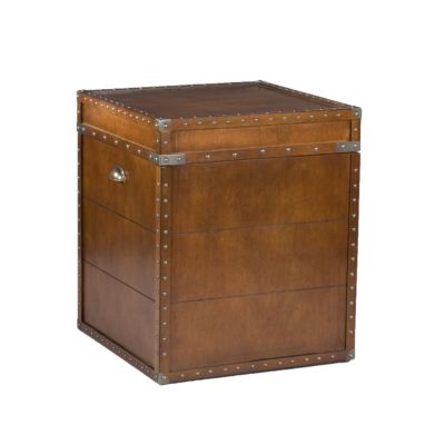 Southern Enterprises - Steamer Trunk End Table, Quick Ship