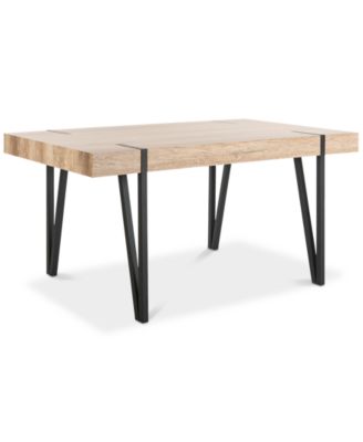 Safavieh - Alyssa Rustic Dining Table, Quick Ship