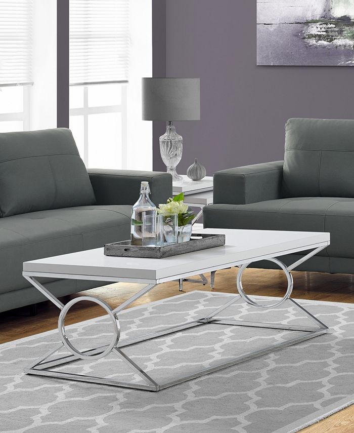 Monarch Specialties Coffee Table Over Max Macy's