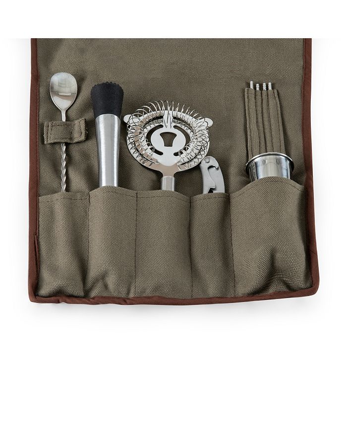 Legacy by Picnic Time 10Piece Bar Tool Roll Up Kit Macy's