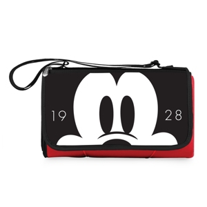 Picnic Time Mickey Blanket Tote In Red