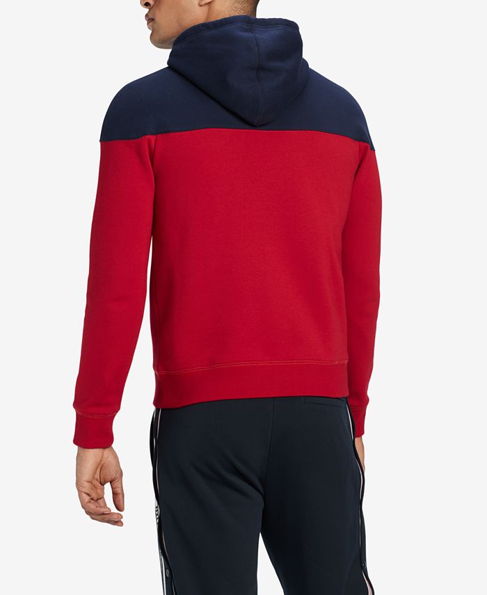 Tommy Hilfiger Men's Colorblocked Hoodie, Created for Macy's & Reviews ...