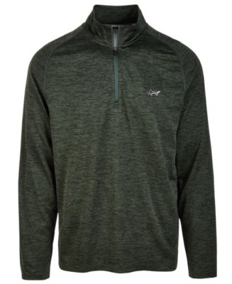 Attack Life by Greg Norman Soft Quarter-Zip Shirt, Created for Macy's ...