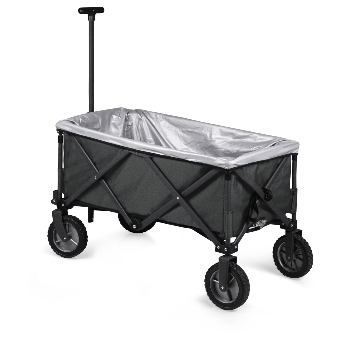 by Picnic Time Adventure Wagon Elite Portable Utility Wagon with Table & Liner - Grey