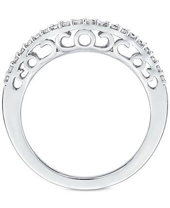 Le Vian - Diamond Curved Band (1/5 ct. t.w) in 14k White Gold