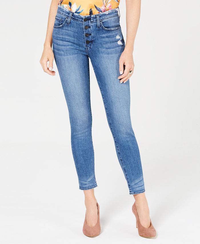 FLYING MONKEY Ripped Button-Fly Jeans - Macy's