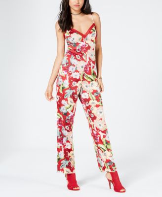 macys guess jumpsuit