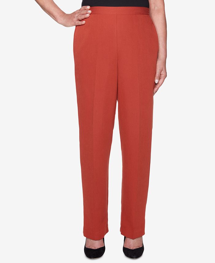 Alfred Dunner Petite Autumn in New York RelaxedFit Pants Macy's
