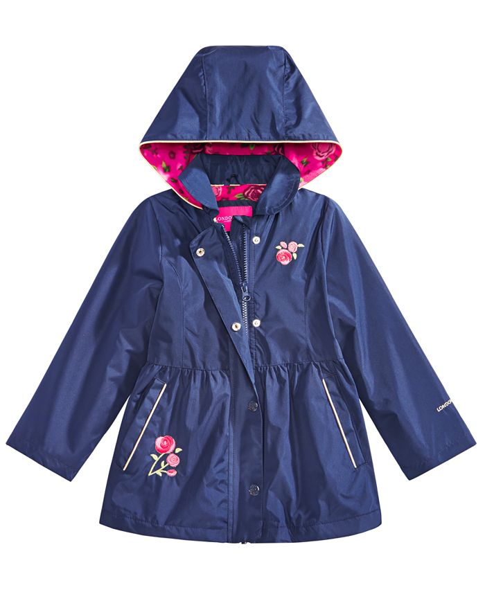 London fog outlet girls raincoat