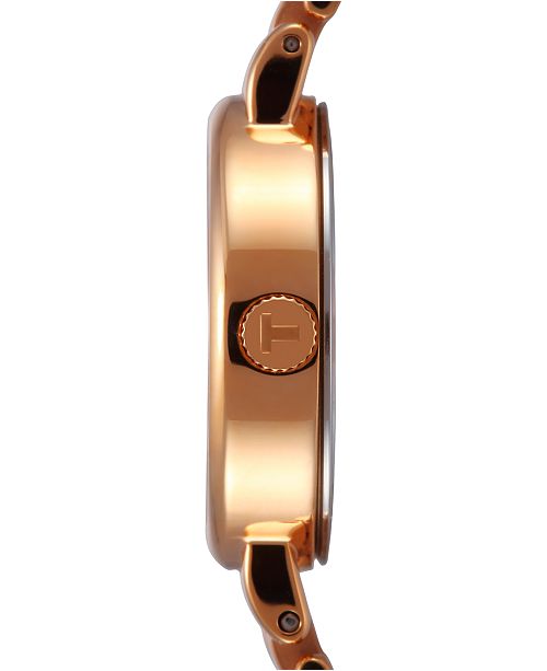Tissot Women S Swiss Lovely Rose Gold Tone Pvd Stainless Steel Bracelet Watch 20mm T0580093311100 Reviews All Fine Jewelry Jewelry Watches Macy S