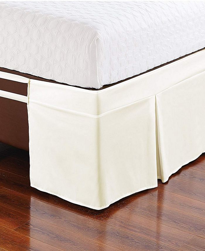 De Moocci Microfiber Tailored BedSkirt Abrasion Resistant, Quadruple