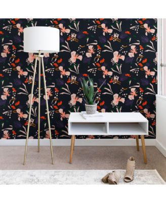 Deny Designs - Holli Zollinger Anthology of Pattern Seville Garden Black Wallpaper